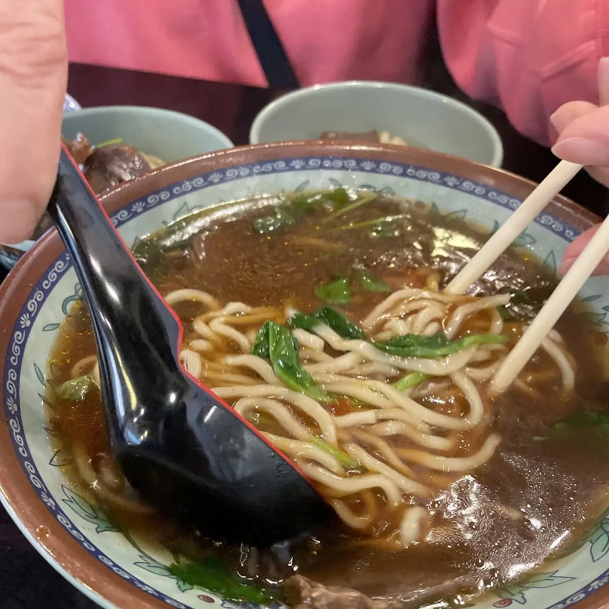 flavored stewed beef noodle soup 红烧牛肉面